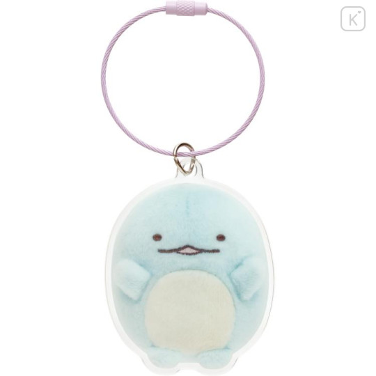 Japan San-X Acrylic Keychain - Sumikko Gurashi / Tokage ID Photo Style - 1