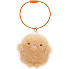 Japan San-X Acrylic Keychain - Sumikko Gurashi / Tonkatsu Fried Pork ID Photo Style