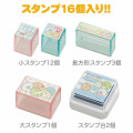 Japan San-X Stamp Chops Set (M) - Sumikko Gurashi / Messages - 2