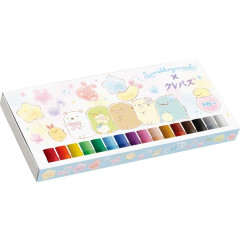 Japan San-X 16 Colors Crayon Set - Sumikko Gurashi : Balloon Blue