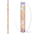 Japan San-X Hexagonal 2B Pencil 12pcs Set - Sumikko Gurashi / Happy School Beige - 2