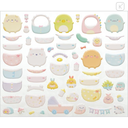 Japan San-X Playing Sticker - Sumikko Gurashi / Sumiko Baby Party Dress Up - 3