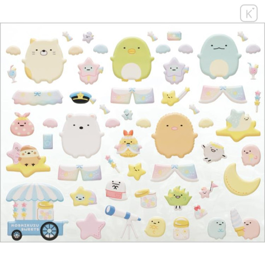 Japan San-X Playing Sticker - Sumikko Gurashi / Angelic Idol Night Party Dress Up - 3