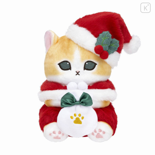 Japan Mofusand Plush Toy - Present Santa Nyan Christmas Cat - 1