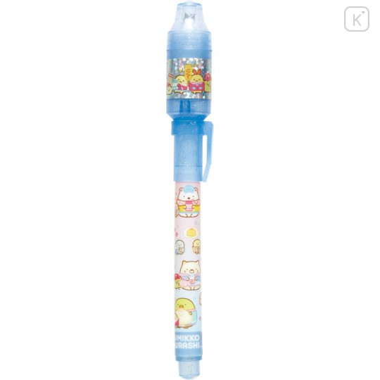 Japan San-X Secret Pen - Sumikko Gurashi / Exciting Tapioca Convenience Store Blue - 2