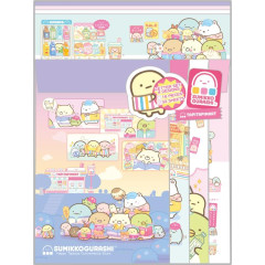 Japan San-X Letter Envelope Set - Sumikko Gurashi / Exciting Tapioca Convenience Store