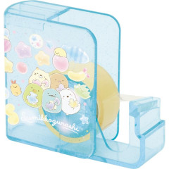 Japan San-X Cellophane Tape Cutter - Sumikko Gurashi / Balloon Blue