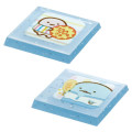 Japan San-X Tile Sticker - Sumikko Gurashi / Exciting Tapioca Convenience Store Glitter Blue - 2