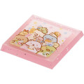 Japan San-X Tile Sticker - Sumikko Gurashi / Exciting Tapioca Convenience Store Glitter Pink - 2