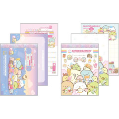 Japan San-X Mini Notepad 2pcs Set - Sumikko Gurashi / Exciting Tapioca Convenience Store