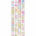 Japan San-X 2B Pencil 4pcs - Sumikko Gurashi / Exciting Tapioca Convenience Store - 2