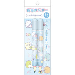 Japan San-X Pencil Holder 2pcs - Sumikko Gurashi / Happy School Blue