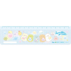 Japan San-X Slim Ruler 15cm - Sumikko Gurashi / Balloon