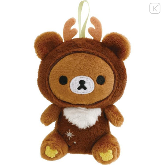 Japan San-X Tenori Plush (SS) Set - Rilakkuma : Ornament Christmas - 5