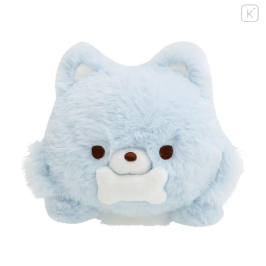 Japan San-X Sleeping Plush Toy - Rilakkuma / Aokogu Sleepover Blue Wolf - 1