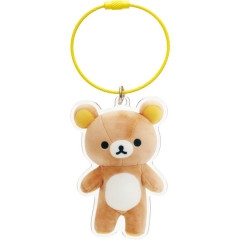 Japan San-X Acrylic Keychain - Rilakkuma / ID Photo Style