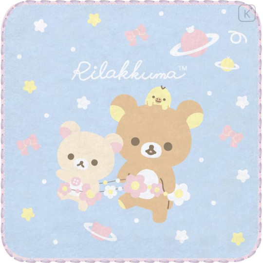 Japan San-X Mini Towel 3pcs Set - Rilakkuma / Star Space - 3