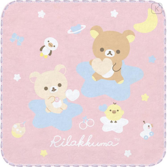 Japan San-X Mini Towel 3pcs Set - Rilakkuma / Star Space - 4