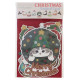 Japan Mofusand Garland Card - Cat / Christmas Santa