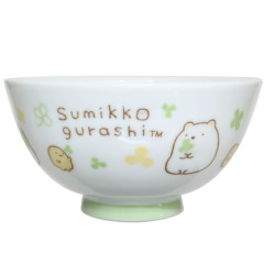 Japan San-X Rice Bowl - Sumikko Gurashi / Light Green