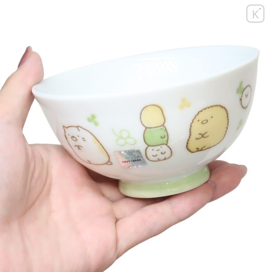 Japan San-X Rice Bowl - Sumikko Gurashi / Light Green - 2