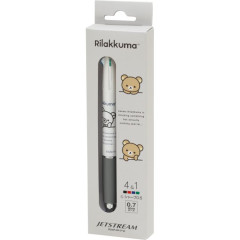 Japan San-X Jetstream 4&1 Multi Pen + Mechanical Pencil - Rilakkuma / New Basic Rilakkuma White