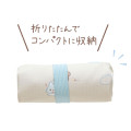 Japan San-X Eco Shopping Bag - Chairoikoguma : Aokogu Sleepover Beige Blue - 3