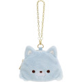 Japan San-X Mascot Coin Case - Rilakkuma : Aokogu Sleepover Blue Wolf - 1