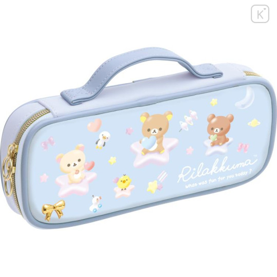 Japan San-X Pen Pouch Pencil Case - Rilakkuma / Star Space - 1