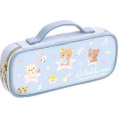 Japan San-X Pen Pouch Pencil Case - Rilakkuma / Star Space