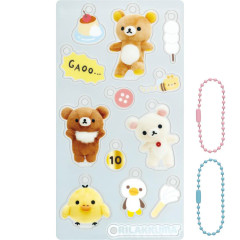 Japan San-X Acrylic Keychain - Rilakkuma / Characters ID Phone Style