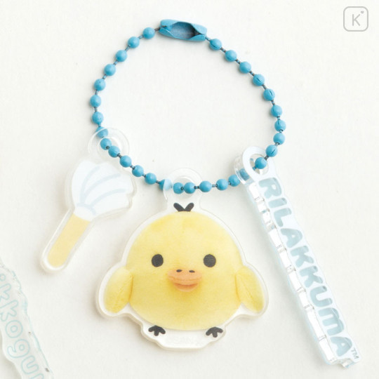 Japan San-X Acrylic Keychain - Rilakkuma / Characters ID Phone Style - 2