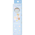 Japan San-X Hexagonal 2B Pencil 12pcs Set - Rilakkuma / Star Space - 1