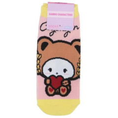 Japan Sanrio Socks - Cogimyun / Teddy Bear Love