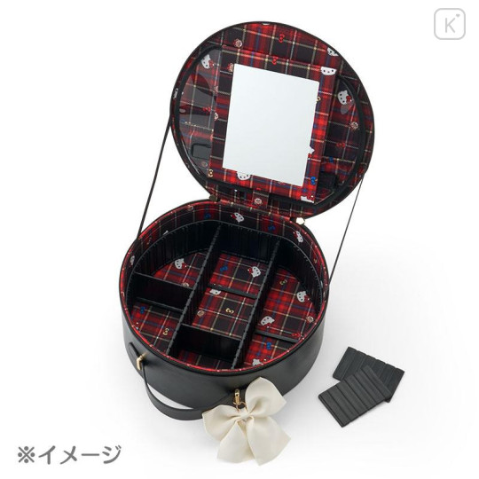 Japan Sanrio Original Makeup Box - Kuromi - 4