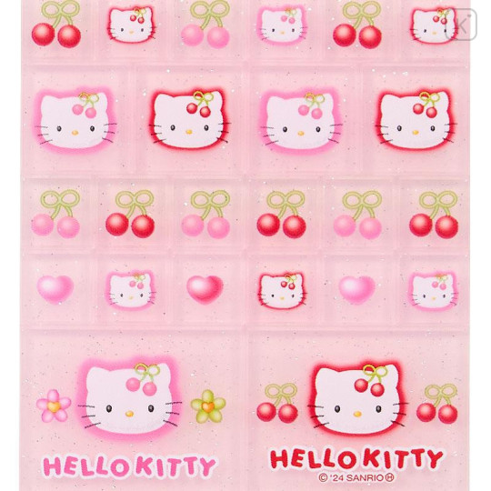 Japan Sanrio 90s Tile Sticker - Hello Kitty / Cherry - 4