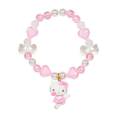 Japan Sanrio 90s Bracelet - Hello Kitty / Angel Pink