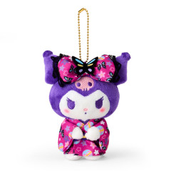 Japan Sanrio Mascot Holder - Kuromi / Butterfly Kimono