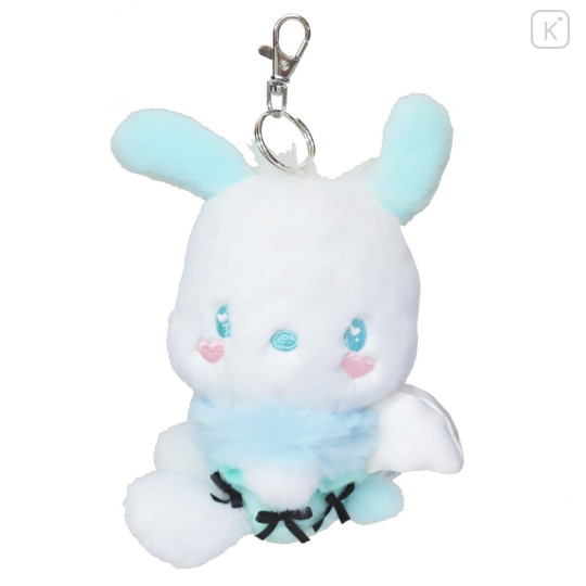 Japan Sanrio Mascot Holder - Pochacco / Fluffy Angel Mint - 1