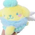 Japan Sanrio Mascot Holder - Pompompurin / Fluffy Angel Mint - 3