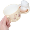 Japan Sanrio Mascot Mug - Hello Kitty / Cafe Latte Art - 2