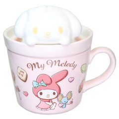 Japan Sanrio Mascot Mug - My Melody / Cafe Latte Art