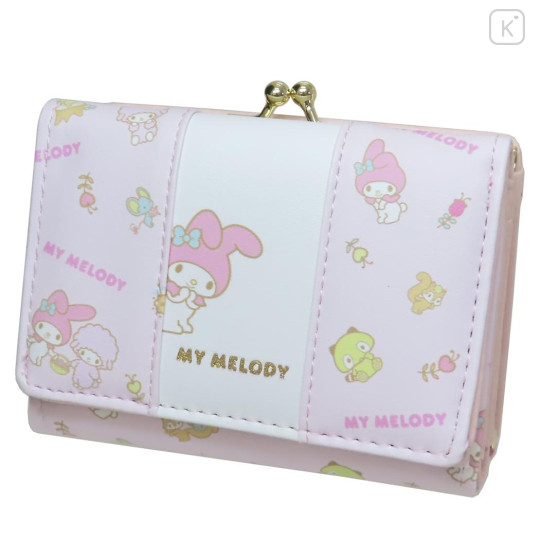 Japan Sanrio Trifold Wallet - My Melody / Friends - 1