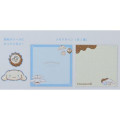 Japan Sanrio Square Memo Pad - Cinnamoroll / Chocolate - 4