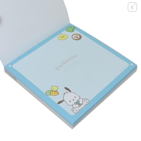 Japan Sanrio Square Memo Pad - Pochacco / Chocolate - 2