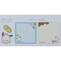 Japan Sanrio Square Memo Pad - Pochacco / Chocolate - 4