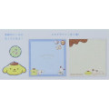 Japan Sanrio Square Memo Pad - Cinnamoroll & Pochacco & Pompompurin : Chocolate - 4