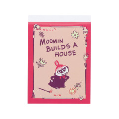 Japan Moomin Mini Notepad - Little My / My House