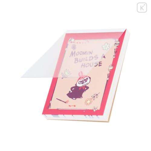 Japan Moomin Mini Notepad - Little My / My House - 4