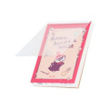 Japan Moomin Mini Notepad - Little My / My House - 4